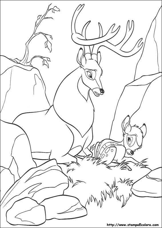 Disegni Bambi 2